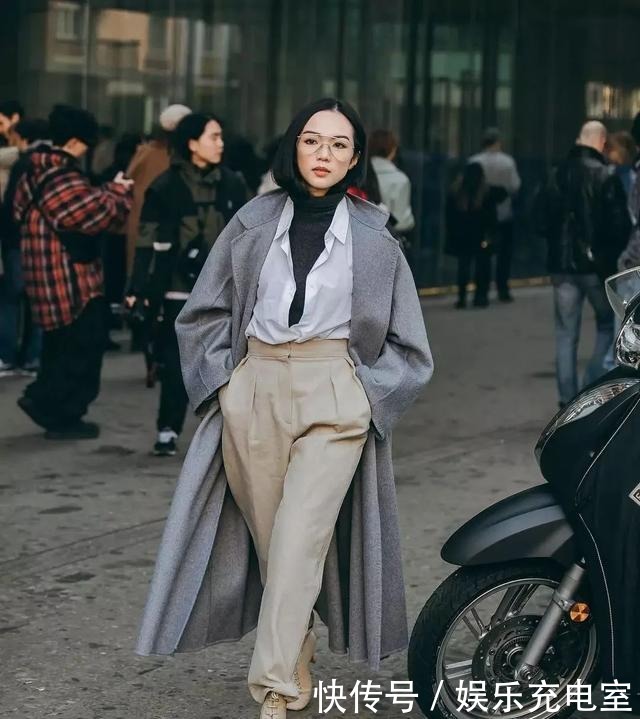高领|叠穿别再“白衬衫+高领衫”,太土!试试这些新穿法,时髦又保暖