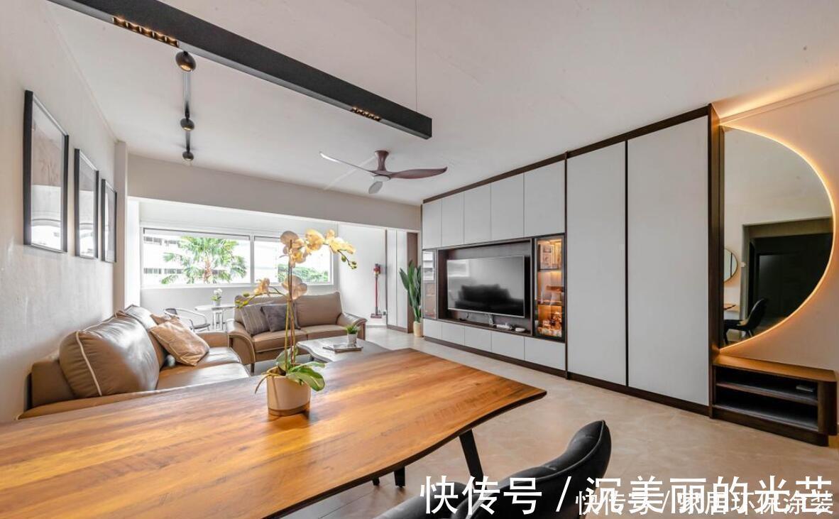 装修|132㎡入住半年，越看越喜欢，装修不奢华不堆砌，简洁不失大气
