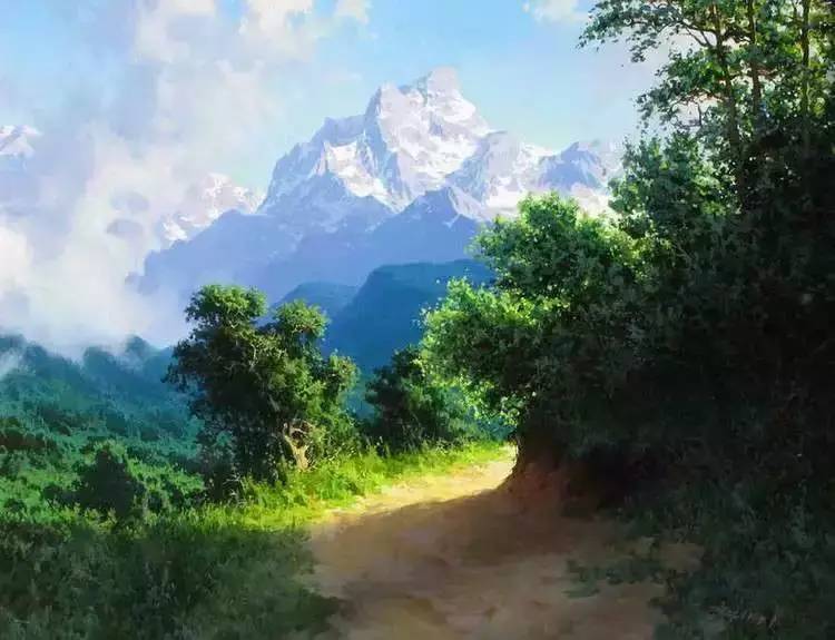 费多罗夫&俄罗斯风景画大师米哈伊尔·费多罗夫油画欣赏