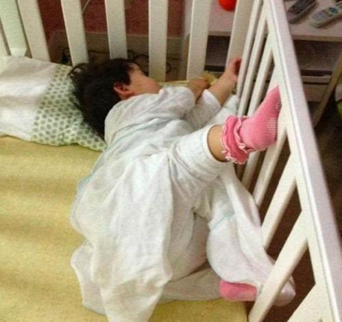 睡眠环境|一家四口睡觉照走红,睡姿被网友调侃:父母是真爱,孩子是意外