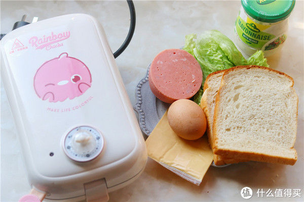 三明治机|分享一人食好物，搞定早餐只需5分钟，材料随意营养丰富