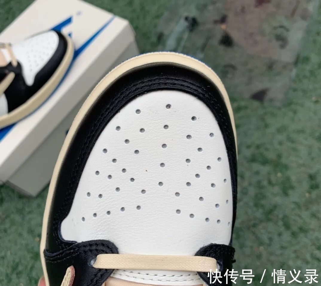 倒钩|藤原浩倒钩闪电aj1最强横向对比测评 中底拉邦皮料剪裁差的是正?