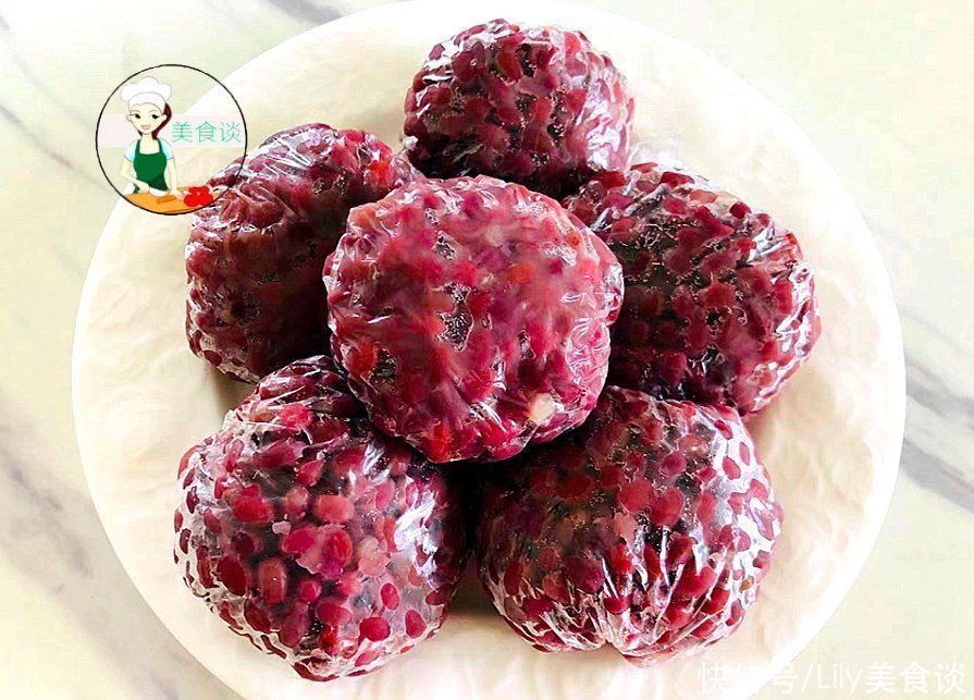  红豆|天冷了，最馋红豆此做法，一次性煮好放冰箱，随吃随拿，特省事