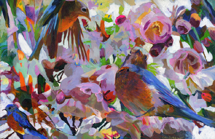 画面@凌乱的色彩,整体和谐的画面,美极了