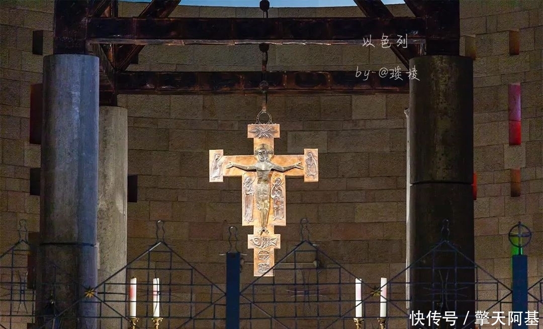 一个远在中东的教堂,里面竟然有来自中国的圣母像,而且形似妈祖!
