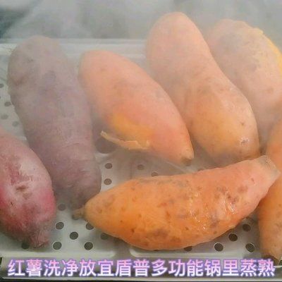 红薯与燕麦的绝佳搭配，无油无糖香甜又拉丝