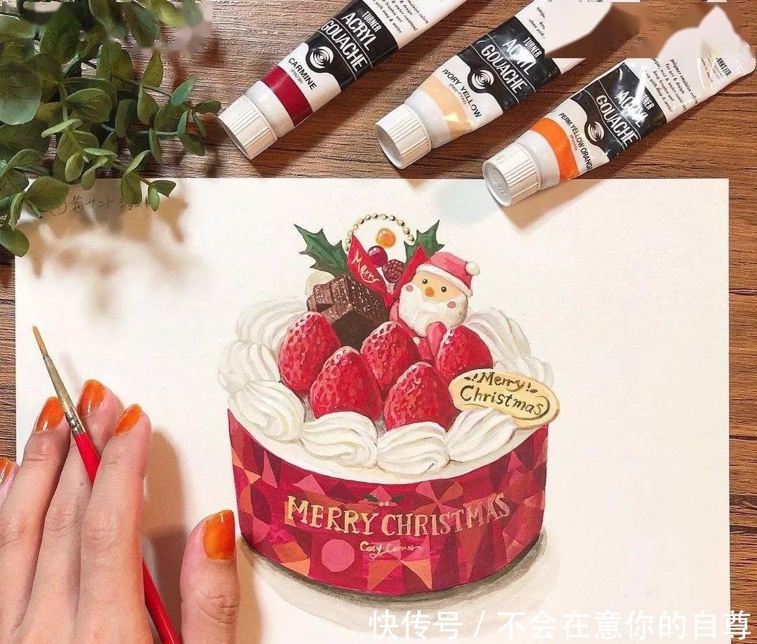 赶紧|好爱这种日系的手绘风格,小姐姐教你画美食,赶紧收藏吧!