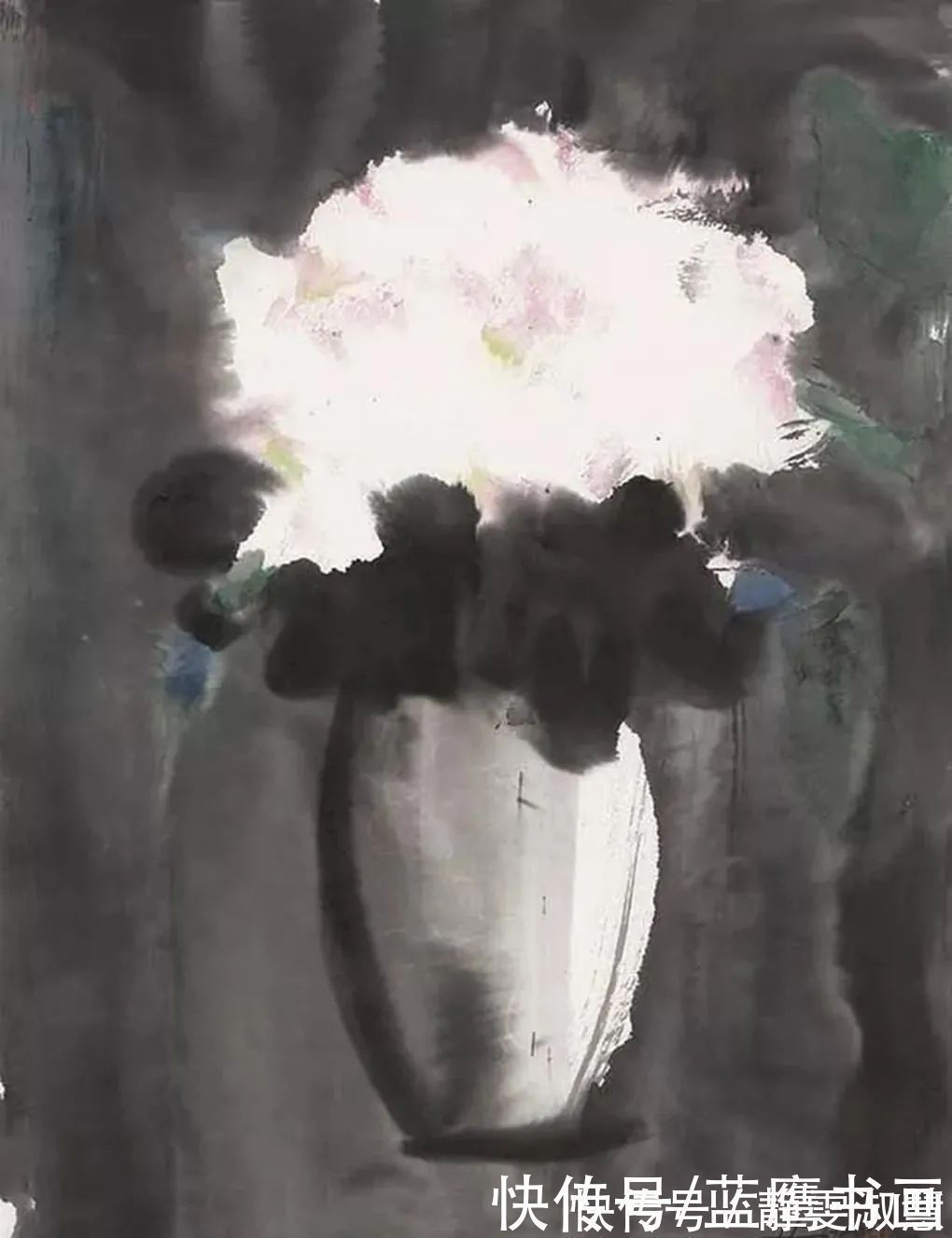 仕女图#绘画名家彭先诚,传承国画、创新水墨画,墨韵神韵尽显