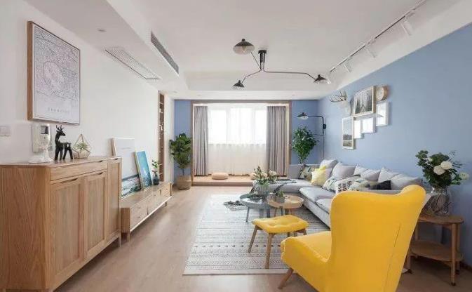 餐边柜|表姐花15万装修简约风婚房,一进门就被地砖迷住,以后我也这么装