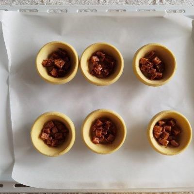 酥脆|#安佳马苏里拉芝士挑战赛# 好吃不腻的咸味蛋挞