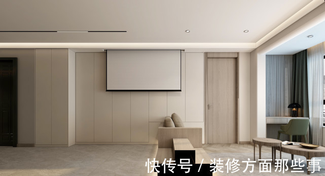 背景墙|170㎡现代风,将浪漫主义与人文艺术气息带回家