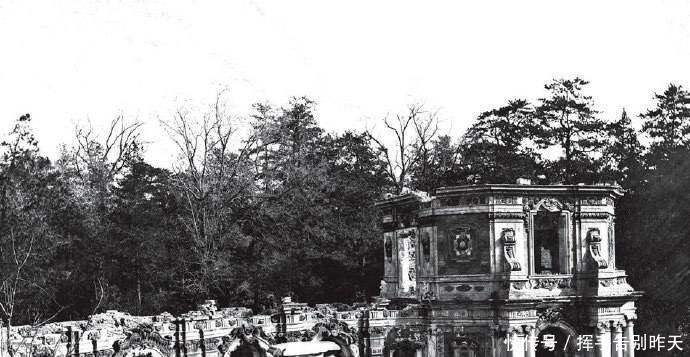 拍摄|特别珍贵圆明园老照片,被闯入圆明园德国人拍摄!样貌让人惋惜