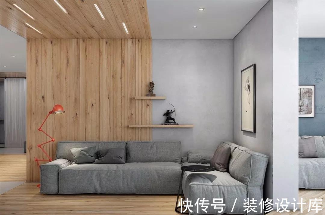 过时|笨重大沙发早过时了！客厅这样设计，立马大5㎡