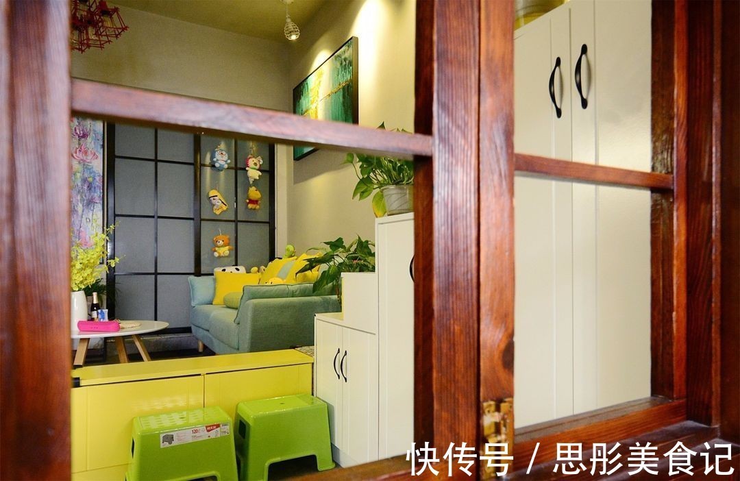 阳台|35平的“穷”装修，用5万元的装修费用，打造出一家三口的小城堡