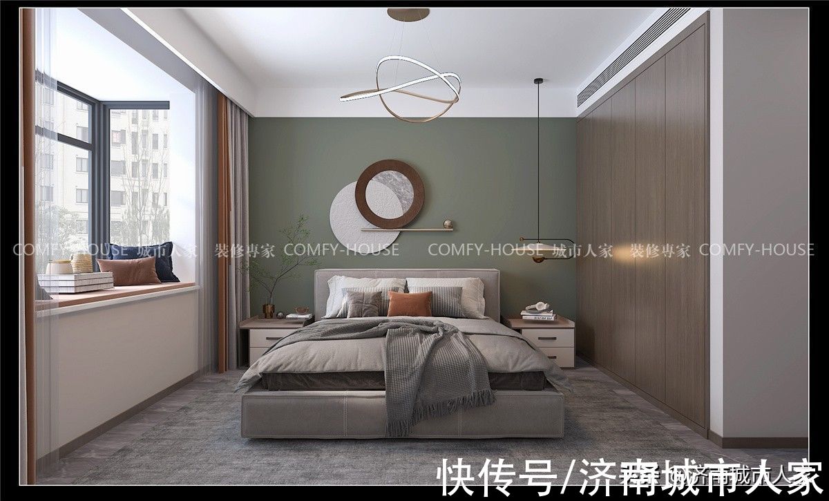 装修|长清湖润园166平现代风格装修效果图