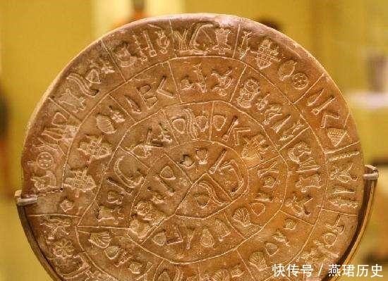 斯托斯|克里特岛发现一种斐斯托斯圆盘,上面的文字不好破译
