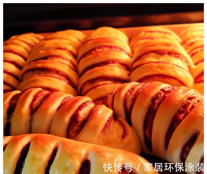 毛毛虫|在家做毛毛虫面包，没有一点添加剂，小朋友最喜欢，真是好吃极了