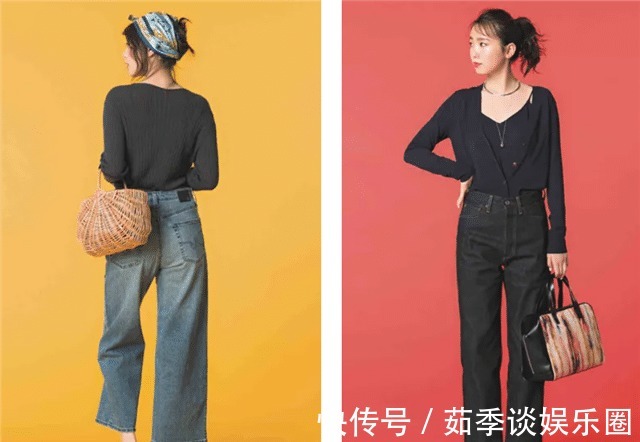 阔腿裤|入秋之后建议少穿阔腿裤,今年流行的九分裤,配西装、卫衣都好看