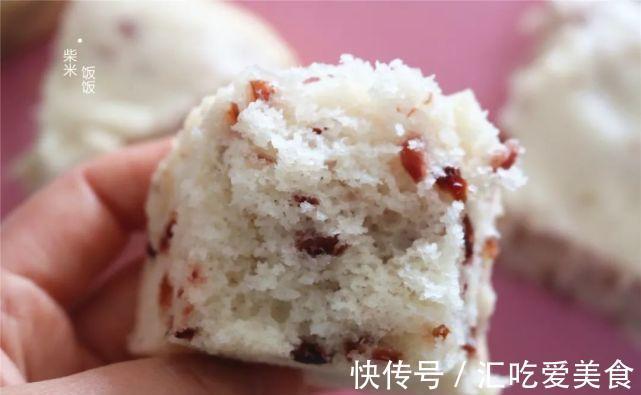 懒人版大米发糕，米香四溢，柔软香甜，比蛋糕还好吃