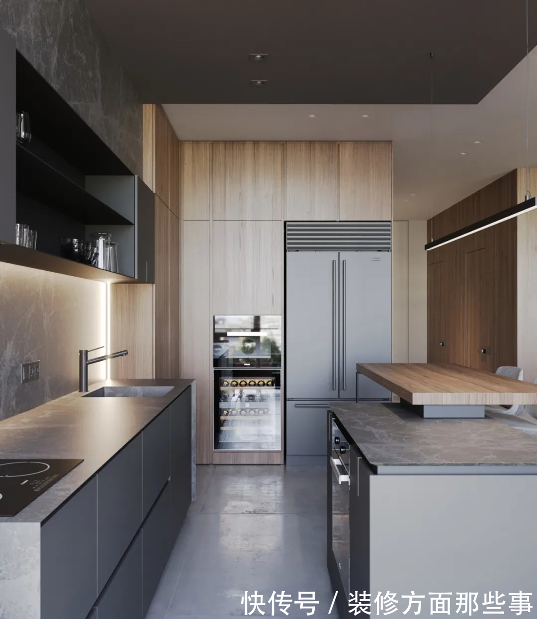 三居室|145平欧式三居室,色调沉稳简约时尚有韵味