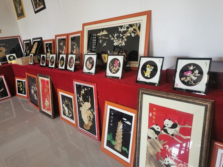 翁国胜|用麦草刻画艺术中国西北农村的“麦秆画夫妇”