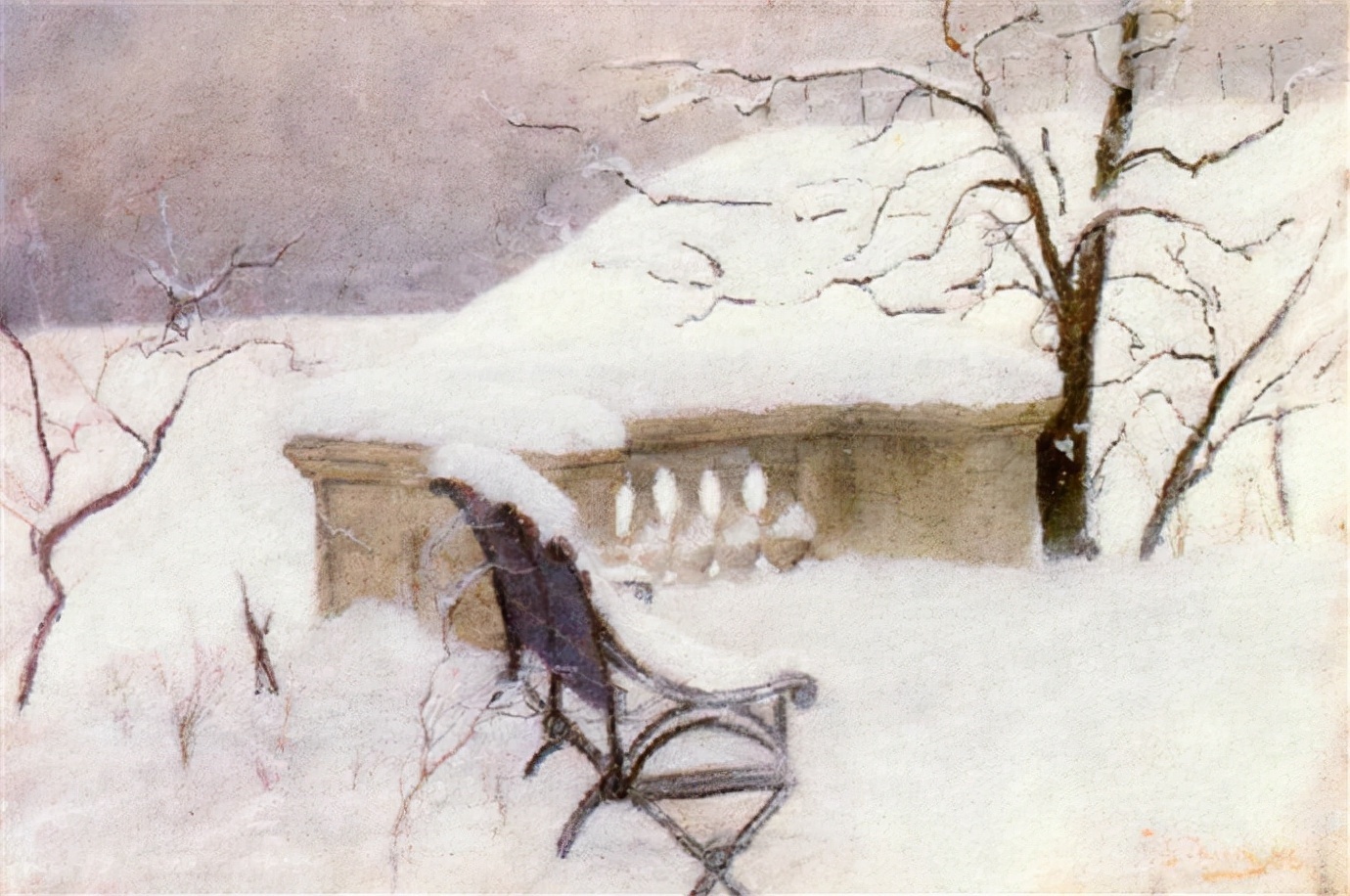 艺术学院!现实主义和印象派画家弗里茨的油画作品欣赏