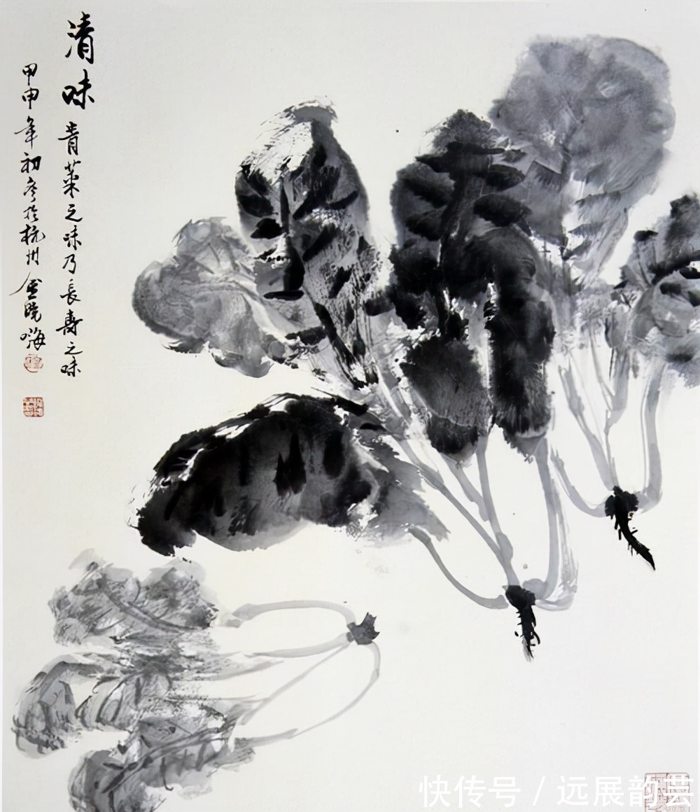 花鸟&自然的韵律——金晓海的水墨花鸟画