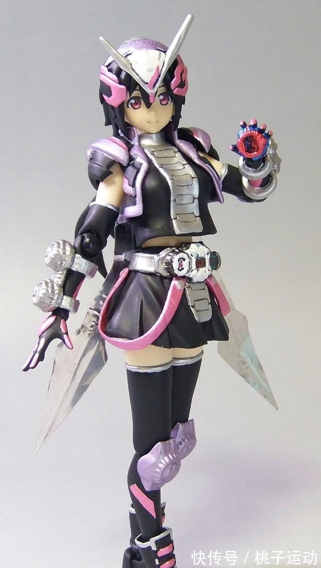 zio酱|假面骑士时王与机娘混搭玩法“骑士少女zio酱”！