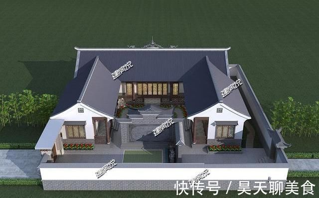别墅|四合院别墅才是中国最美的房子,挣钱了就盖一栋