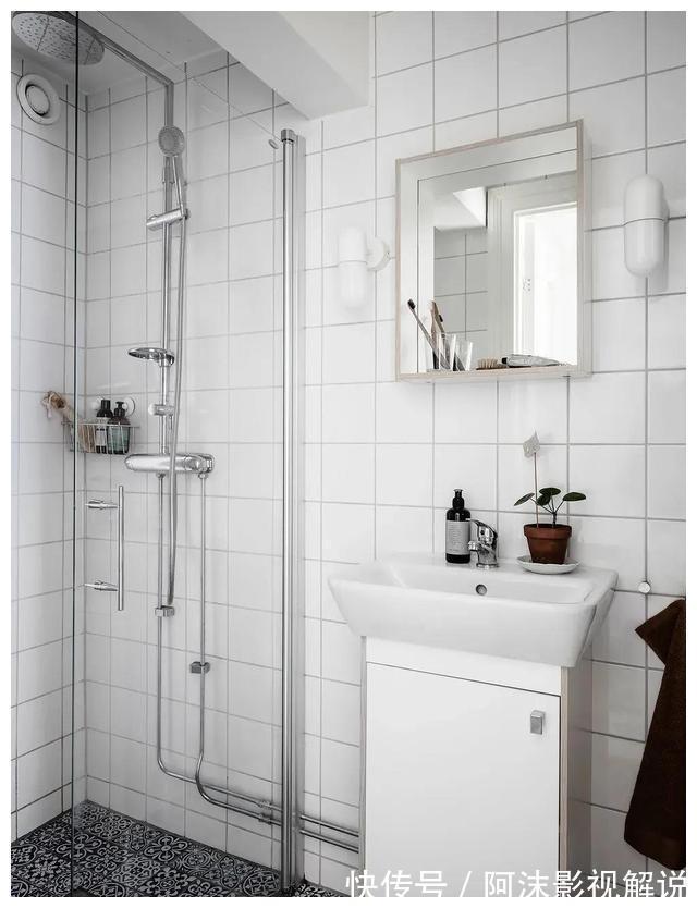 小公寓|这个50㎡小户真「壕」,衣帽间和独立厨房一样不差,看完很羡慕!