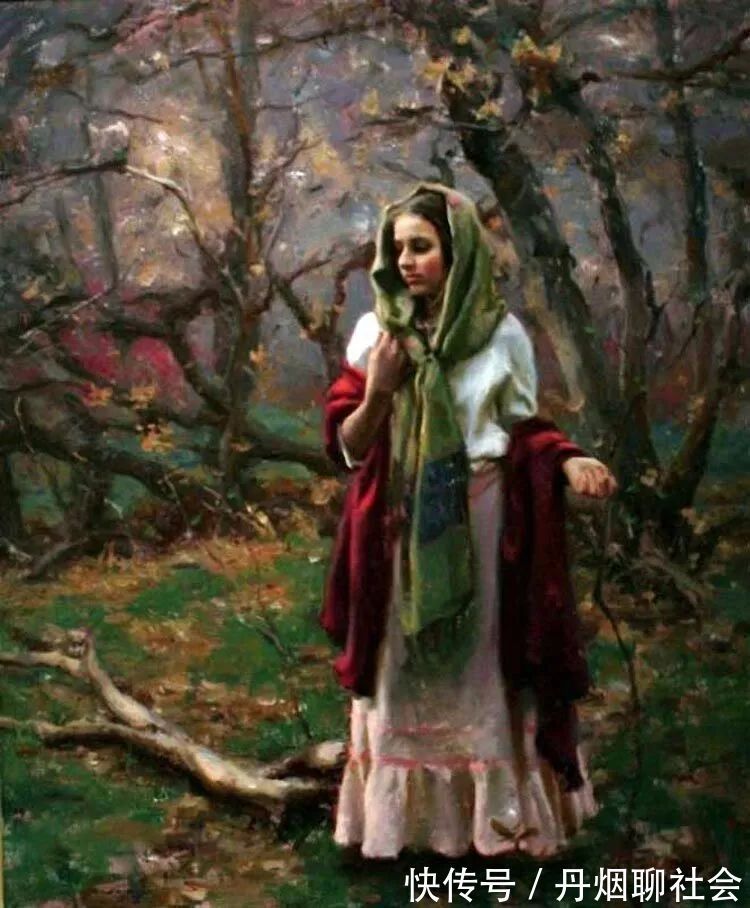 迈克尔·马尔姆!寻找生命中的光,70后印象现实主义画家迈克尔·马尔姆的油画