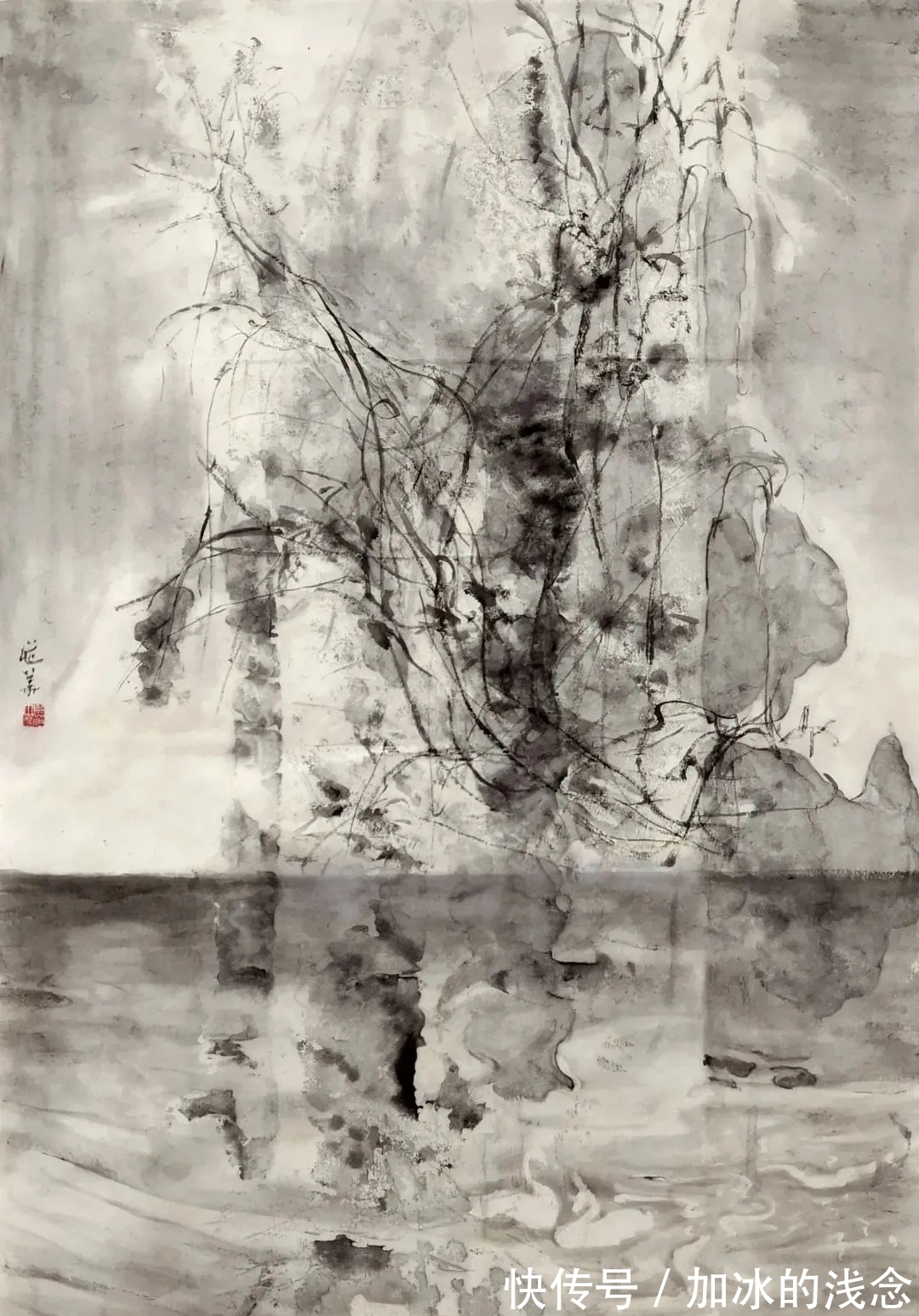 山水画$造境|张继华山水画