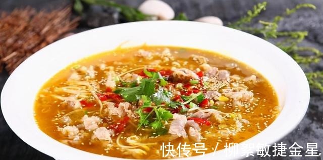 酸菜|超下饭的酸汤肉片,细嫩爽滑,开胃爽口,鲜香味美,好吃极了!