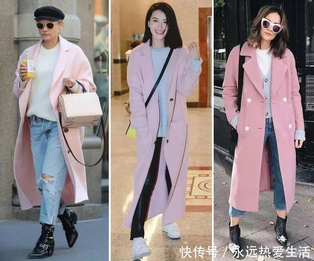 讲真,大衣就该这样穿,她们的搭配套路简约有气质,越看越耐看