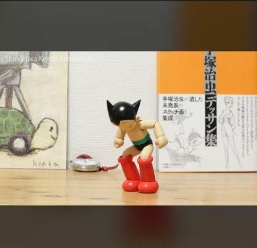 篠原健|定格动画大师篠原健太新作:阿童木帅气落地