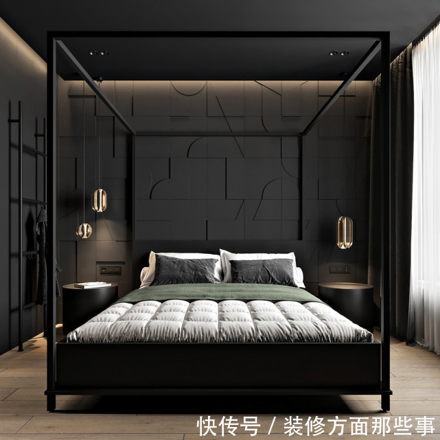 白亮光|120平现代风米三居室,一步一景,细微之处见极