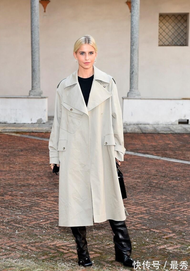 淑女风 冬季的万能搭配公式来了,“大衣+靴子”精致时髦,20到50都能穿