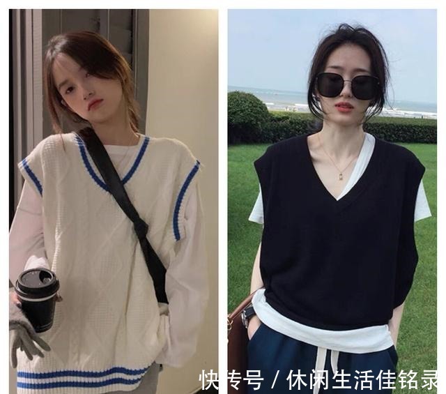 撞色 早秋夏末不知道如何搭配针织衫才是正确打开方式，轻松打造气质！