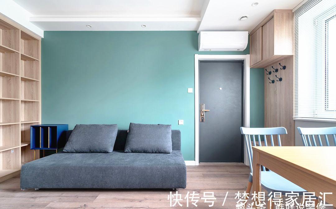 榻榻米|我对家的期盼,都藏进这60㎡的小蜗居当中,面积不大功能却很齐全