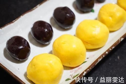 用量|老人孩子都爱吃的南瓜糯米糍,做法很简单,香甜软糯不粘牙