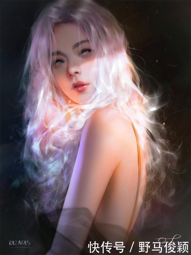 光影#光影运用十分成熟的一组插画作品!画面相当唯美值得学习借鉴!