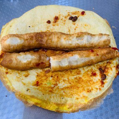早餐|十分钟健康早餐-在家也能做的煎饼果子