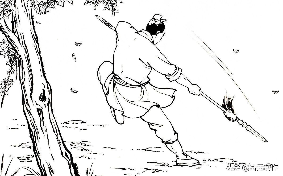 薛丁山!李靖授艺学枪法勇斗张天俄的薛姣,绝龙岭大战麻海的薛家将薛姣