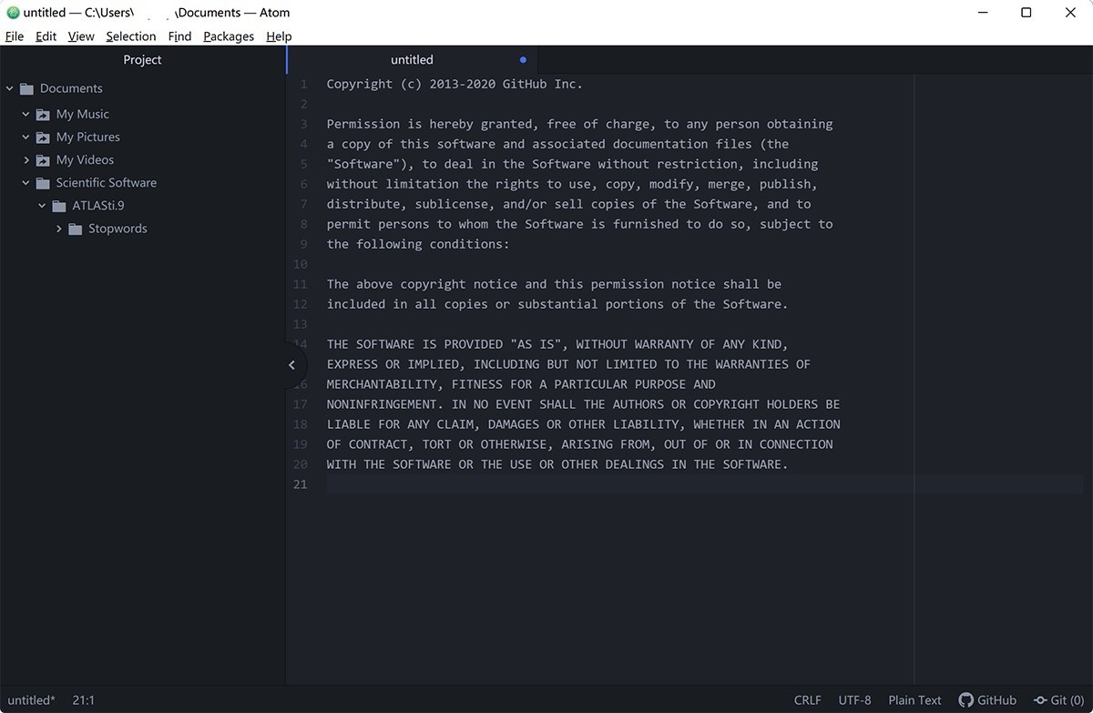 Atom v1.60.0 代码编辑器-下载否