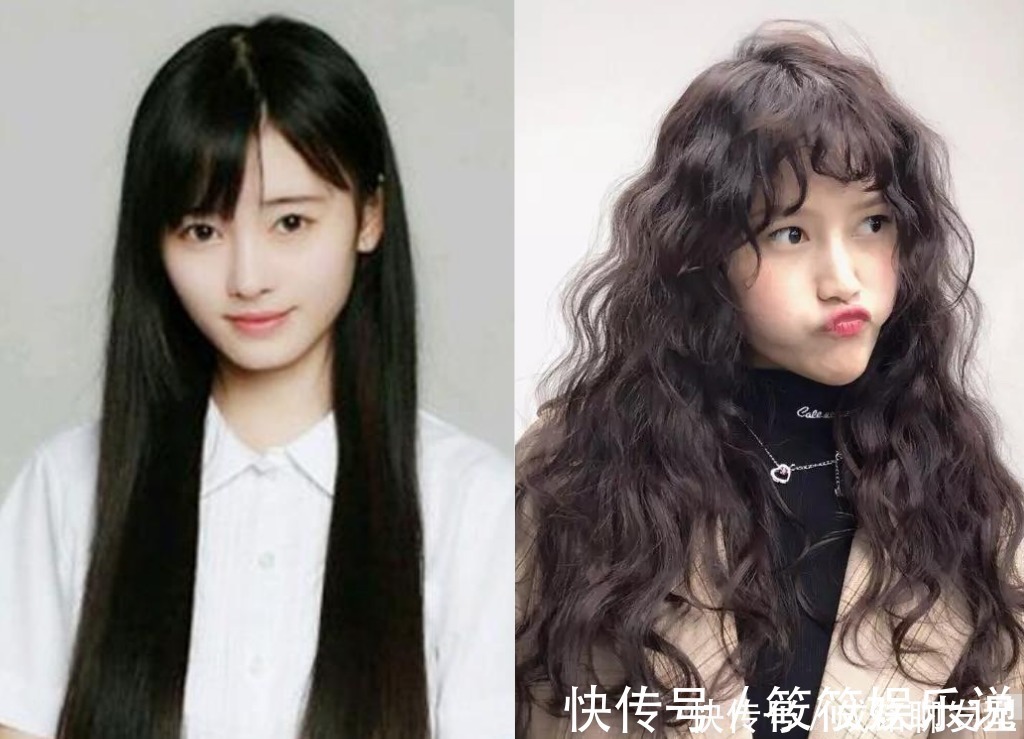 漂亮|漂亮的黑长直不香吗？烫发染发太伤发，但喜欢烫发的妹子表示不服