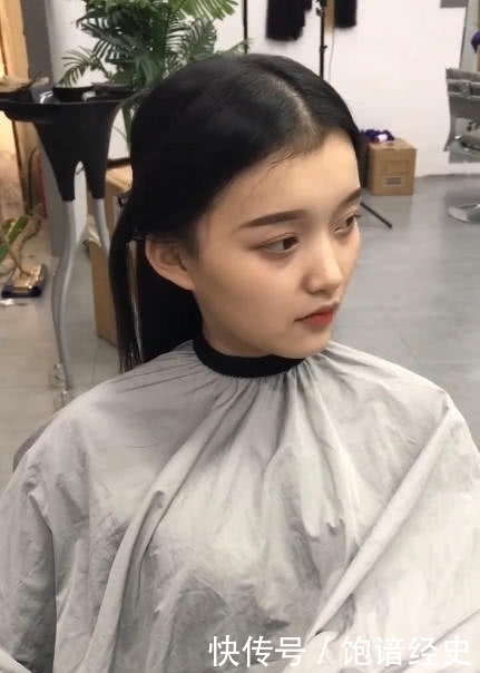 发型拯救一张脸,本来女孩一脸呆滞,剪完二次元流海秒变小仙女