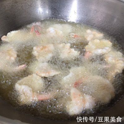 年菜-黄金炸虾片，金黄酥脆