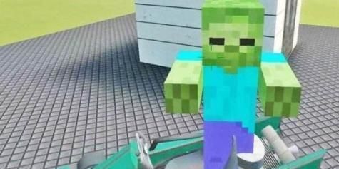 游戏|MC中悲惨的怪物,长得跟主角差不多,却要天天挨打