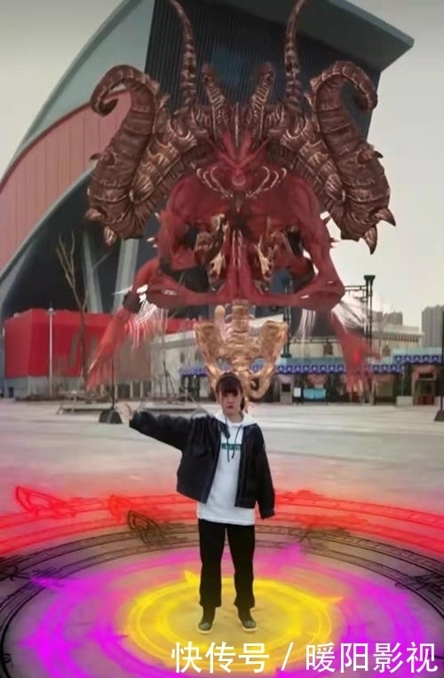 斗罗大陆|美女自制魂技特效,这些特效堪比大场面,武魂像不像饕鬄神牛