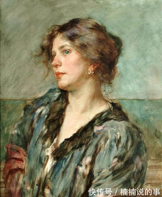 服饰#康拉德·基塞尔,把贵妇们的容貌与服饰,表现得极为富丽奢华!